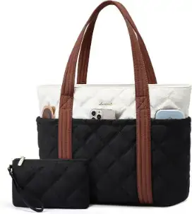 lovevook puffer tote bat