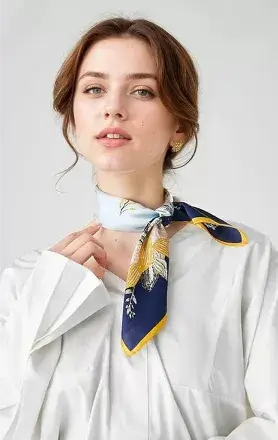 ANDANTINO 100% Mulberry Silk Scarf 