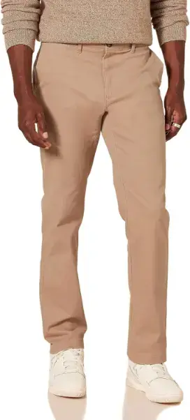 Amazon Essentials Men's Slim-Fit Casual Stretch Chino Pant, Best Travel Clothes