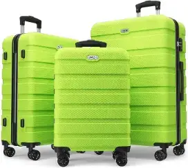 AnyZip Luggage Sets 3 Piece