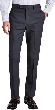 Calvin Klein Men's Slim Fit Stretch Dress Pants – Wrinkle-Resistant, Tailored Fit