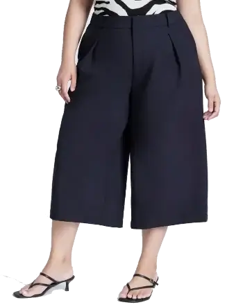 ELOQUII Wide Leg Culotte