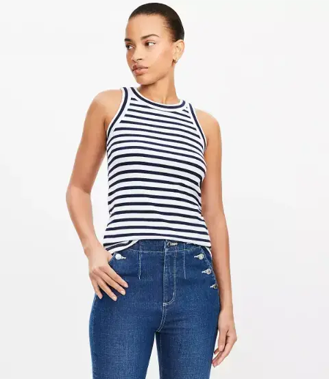 Loft ribbed tank