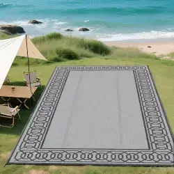Outsunny Outdoor Rug for Patio, 9' x 18, Amazon Memorial Day deals