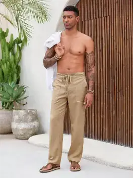 Runcati men's linen pants