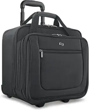 Solo New York Bryant Rolling Laptop Bag with Wheels,Fits Up to 17.3-Inch Laptop