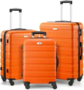 Suitour Luggage 3 Piece Sets Hard Shell Luggage, Amazon Travel Deals for Memorial Day