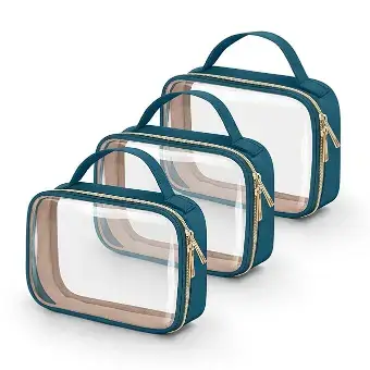 Wedama TSA Approved Toiletry Bag, 3 Pack
