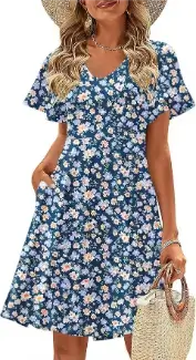 Zeagoo Womens Summer Dress