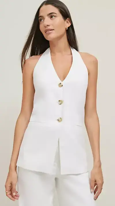 ann taylor halter vest