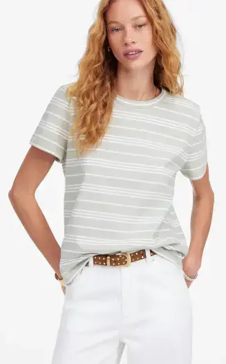 madewell coton tee