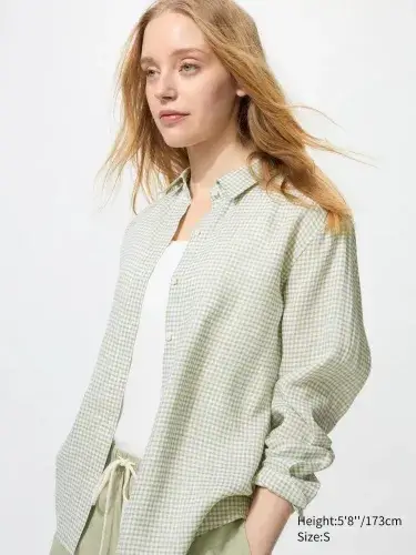 uniqlo linen shirt