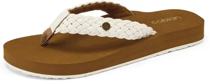Cobian Women's Sandal Braided Bounce Flip Flop