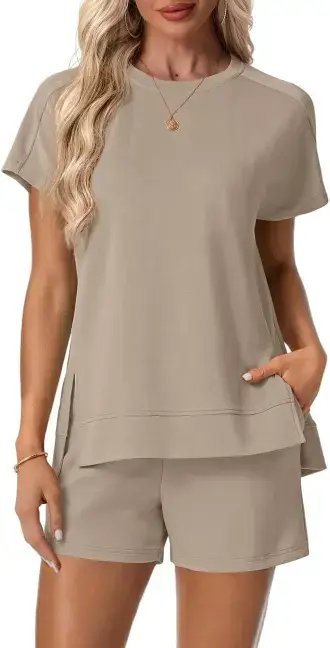 Lepunuo 2 Piece Short Sets for Women