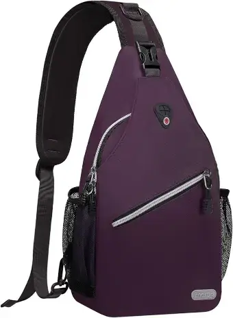 MOSISO Sling Backpack, Multipurpose Crossbody Shoulder Bag Travel Hiking Daypack