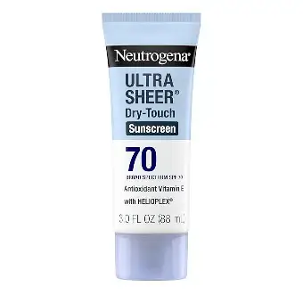 Neutrogena Ultra Sheer Dry-Touch Water Resistant and Non-Greasy Sunscreen Lotion