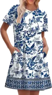 OFEEFAN Summer Dresses