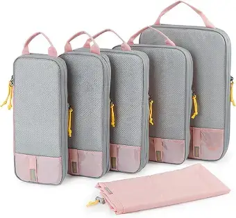 BAGSMART 6 Set Compression Packing Cubes