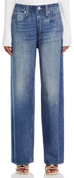 Bloomingdale’s Rag & Bone Miramar High Rise Wide Leg Cotton Jeans