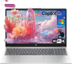 HP Touchscreen Laptop Computer for College Student Home Study & Business