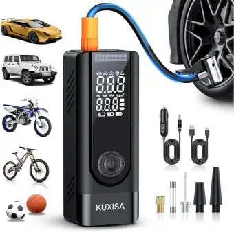 KUXISA Tire Inflator Portable Air Compressor