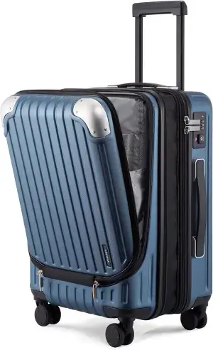LEVEL8 Grace Carry on Luggage, travel kit