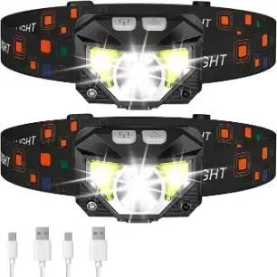 LHKNL Headlamp Flashlight