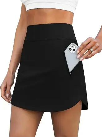 LouKeith Golf Skirts for Women Tennis Skirt