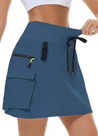 MIVEI Women's Hiking Cargo Skort