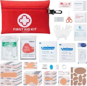PTEROMY 150 Piece Mini First Aid Kit