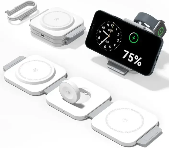 QUZUDN 3 in 1 Charging Station