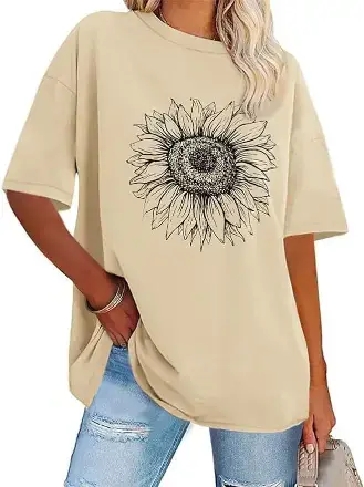 Rosemia Womens Oversized Tshirt