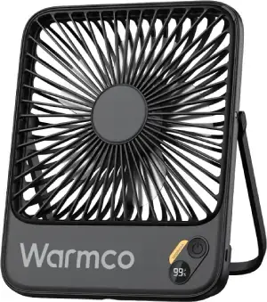 Warmco 10000mAh Travel Fan