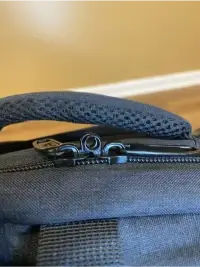 zipper loops anti theft