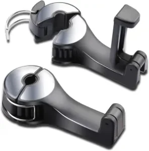 Car Headrest Hook with Phone Holder