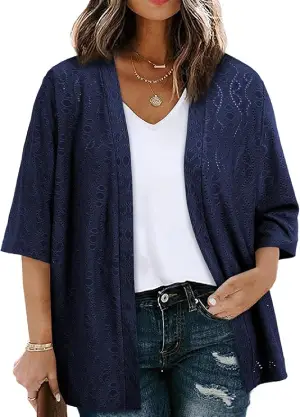Eytino Plus Size Cardigan