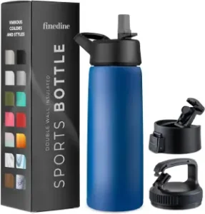 FineDine Triple Walled Insulated Water Bottle
