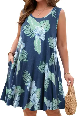 JollieLovin Women Plus Size Curvy Summer