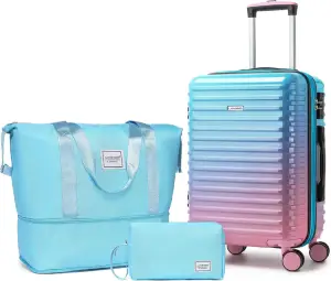 LARVENDER Carry on Luggage