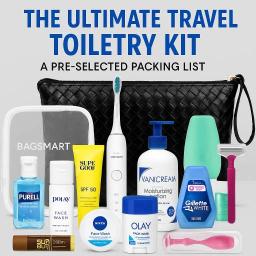 The Ultimate Travel Toiletry Kit: A Pre-Selected Packing List