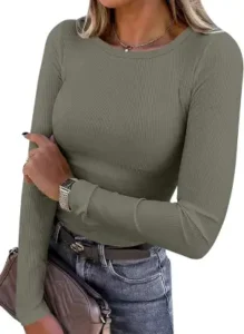 ANRABESS Women Long Sleeve Shirts