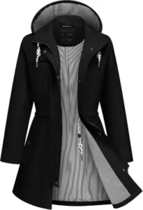 ATLASLAVA Long Lightweight Raincoat