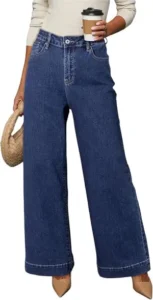 Dokotoo Women's Casual High Waisted Jeans