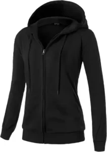 GIVON Lightweight Zip Up Hoodie