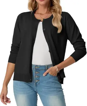 GRECERELLE Long Sleeve Lightweight Crewneck