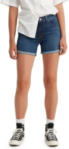 Levi's Women's Mid Length Shorts
