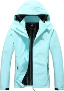 MOERDENG Waterproof Rain Jacket