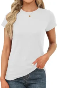 Memorose Womens Short Sleeve Tops