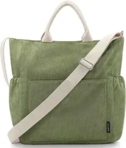 Prite Corduroy Tote Bag