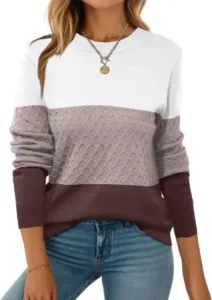 Zeagoo Sweaters Long Sleeve